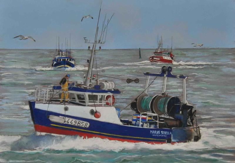 guilv maris stella.jpg - Pastel format /size30 x 40